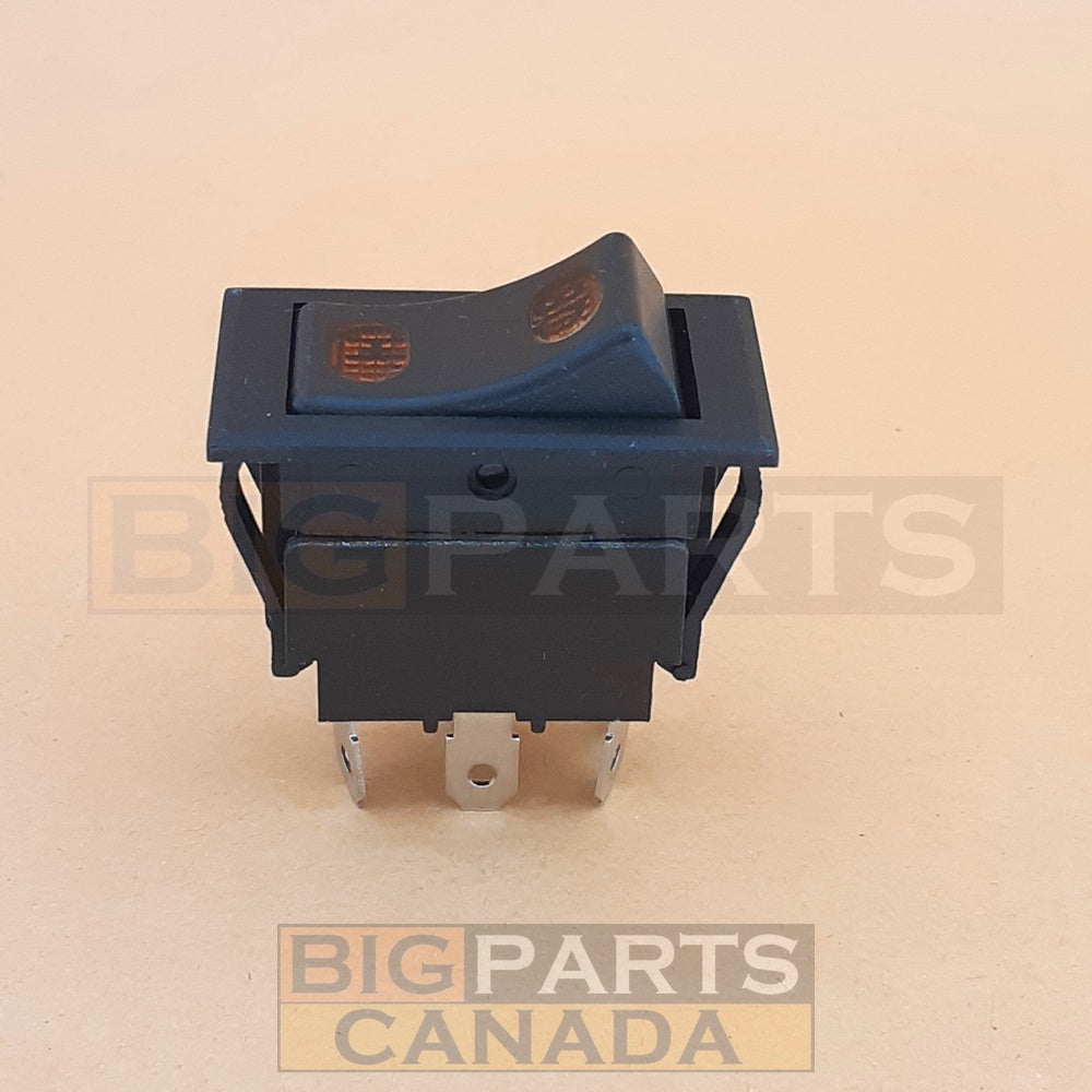 H / ISO Rocker Switch 6683812 for Bobcat Skid Steers, Track Loaders BIG PARTS.CA