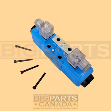 Solenoid Valve Assy 12V 3 Pins, 25/101100, 25101100, 25/918800, 25918800 for JCB 2CX 406 408 3D4 3CX2