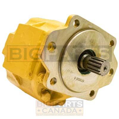 At72677, New Replacement Hydraulic PumpMade In The U.S.A. Heavy Duty Cast Iron 644B, 644C Wheel Loader For John Deere