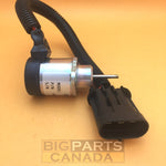 BP-0010-SS, Fuel Solenoid for Bobcat 7000769, T590 T630, Kubota 1J710-60011, V2607 