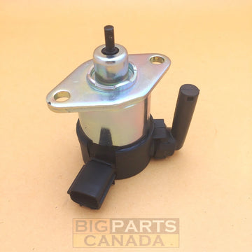 Fuel Shutoff Solenoid • 6680749 • Bobcat A300, T250, T300, S300 | 1C010-60015 • Kubota KX080-3, SVL90, M95, M105, M6800, M9540, V3300, V3600