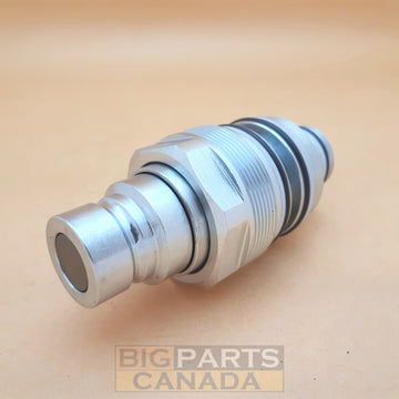 Male ½" Hydraulic Flat Face Quick Coupler 6679837 for Bobcat Skid Steers 753, 763, 863, S130-S850, T140-T870, A220-A770