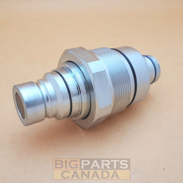 Male ½" Hydraulic Flat Face Quick Coupler 7246799 For Bobcat 753-883, A220-A770, S130-S850, T140-T870, 5600, 5610, E32-E55