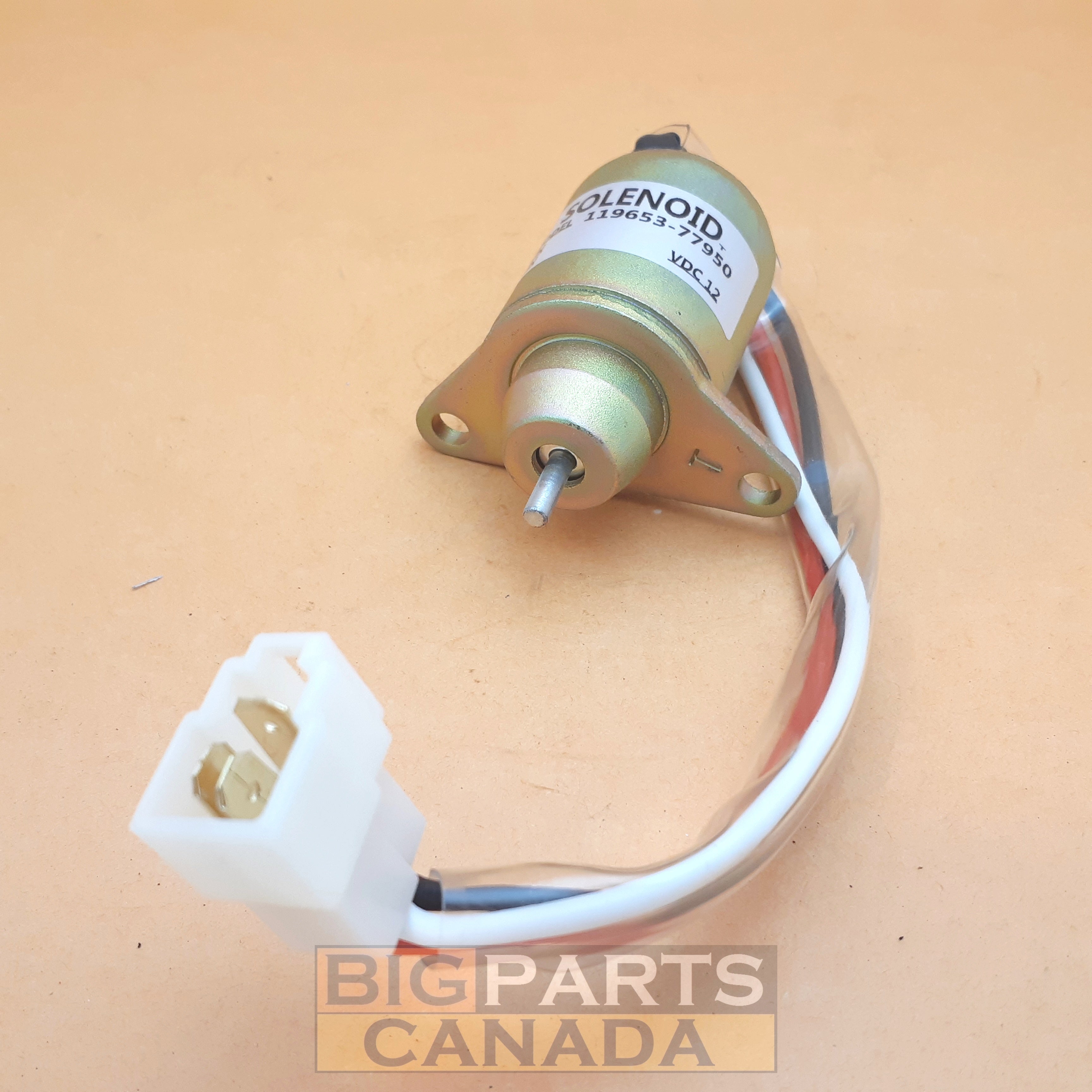 Fuel Shutoff Solenoid, John Deere M806808, Yanmar