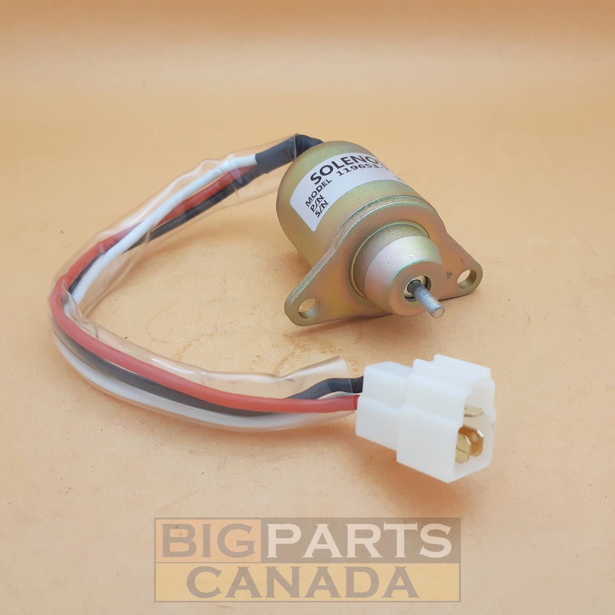 Fuel Shutoff Solenoid, John Deere M806808, Yanmar 11723377932 | BIG ...
