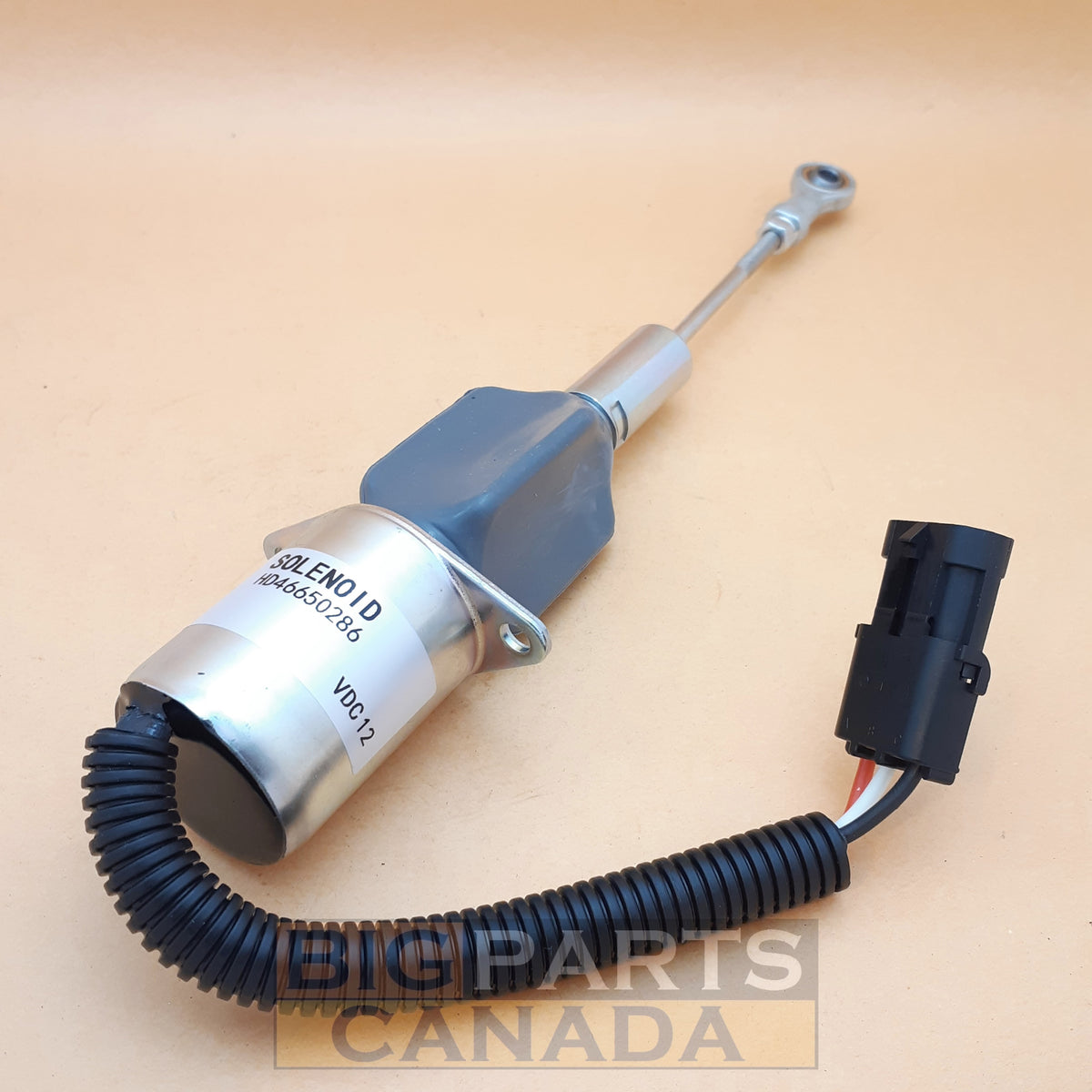 Fuel Shutoff Solenoid, John Deere RE55415, 4045 6068 6076 | BIG PARTS.CA