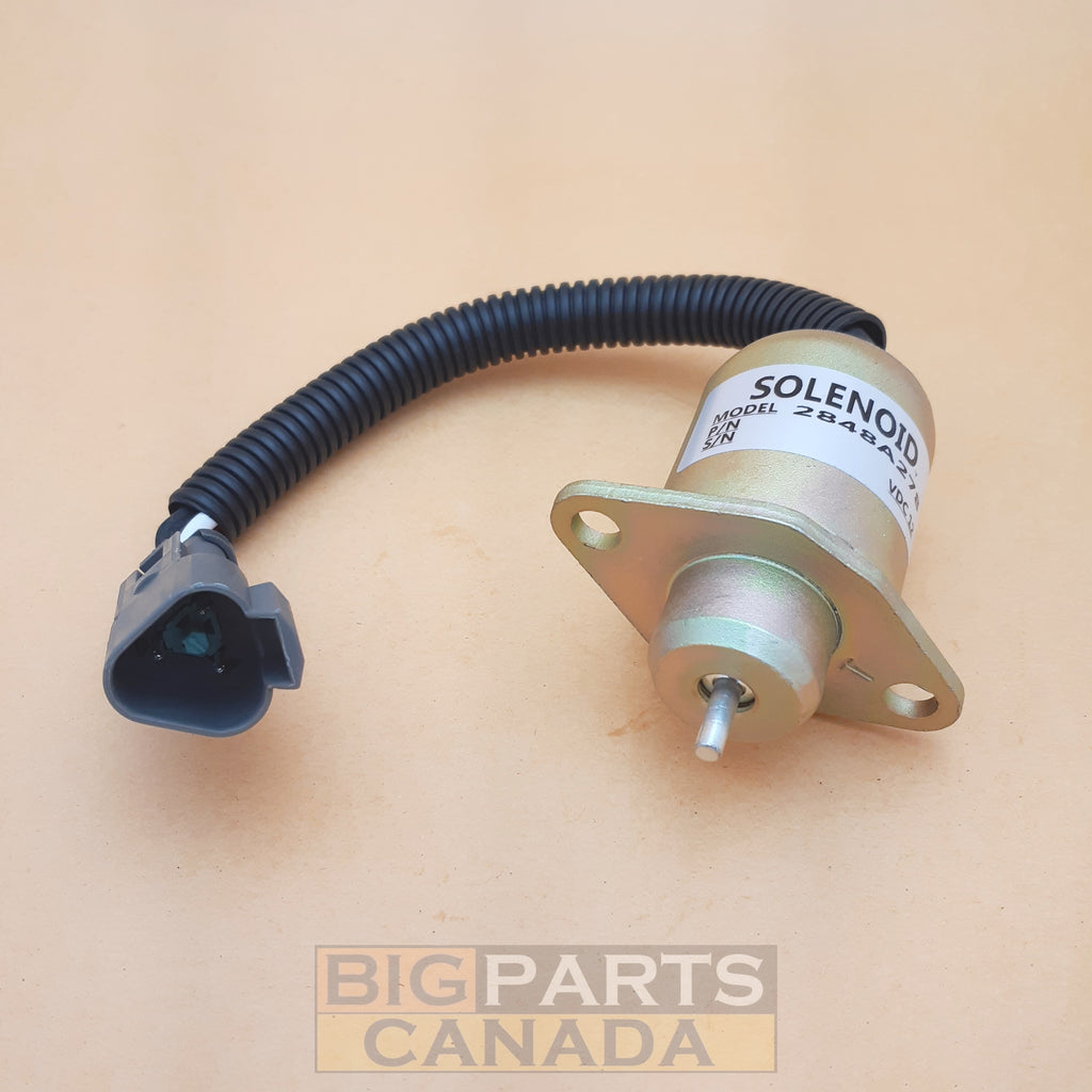 Fuel Shutoff Solenoid, Perkins 2848A278, Caterpillar 172