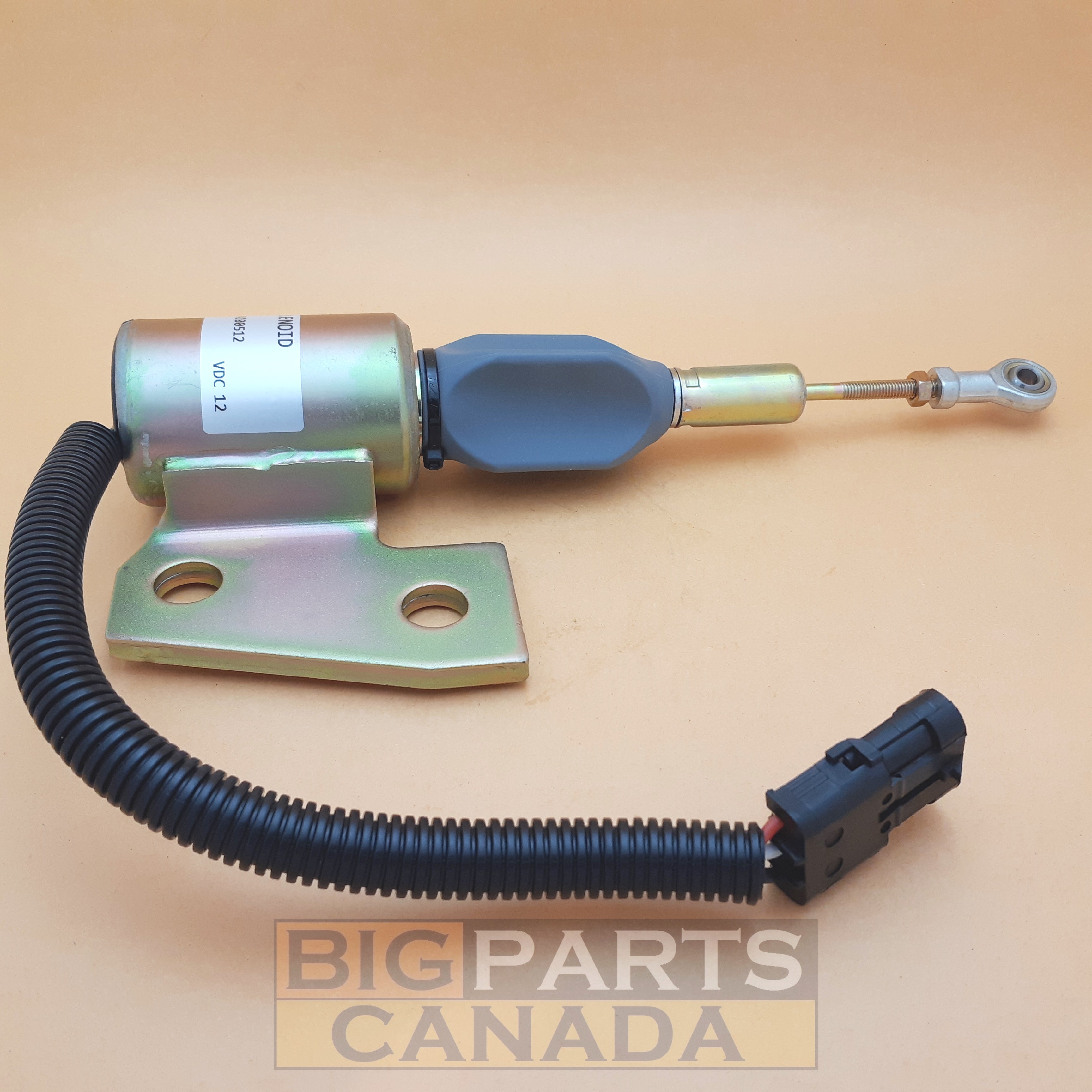 Case Cummins Fuel Shutoff Solenoid 87420952 87435487 | BIG