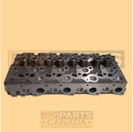 Cylinder Head, Complete with Valves for Kubota V2003 IDI In-Direct Injection Engine, 1G780-03043, 1G780-03042
