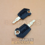 Ignition Key 5P8500, 5P-8500 for Caterpillar Compactors, Skidders