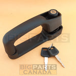 Front Door Latch Handle Assembly 7109662 for Bobcat 751, 753, 763, 773, 863, 864, 873, 883, 963, S100, S130