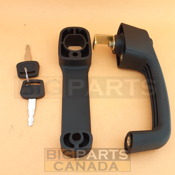 Front Door Latch Handle Assembly 7109662 for Bobcat S450, S510, S530, S550, S570, S590, S595, S630, S650, T750, T770