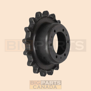 Drive Sprocket 7165109, 7107786, 7107787 for Bobcat T200, T250, T300, T320, T630, T650, T740, T750, T770, T870 - wide, 6" deep, for long nose drive motor